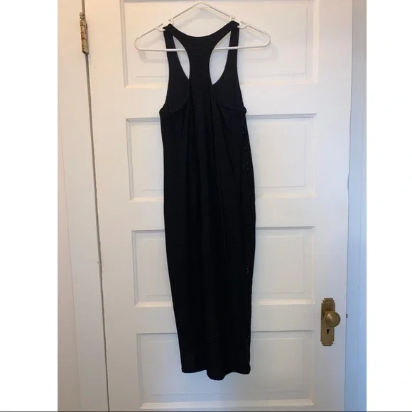 Acacia Black Mesh Dress - Picture 2 of 4